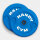2 blaue Widerstandsscheiben (Trainingswiderstand max 34 kg ohne / 65 kg mit Umlenkrolle)